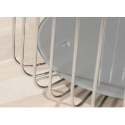 Tables Basses BOBOCHIC - Table Basse 70 Cm VIARI Verre Et Métal - Gris -BOBOCHIC Soldes 2022 48791142 3