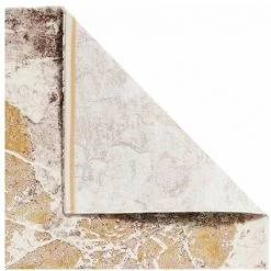 Tapis BOBOCHIC - Tapis Poil Court Rectangulaire ANTENA Motif Graphique 120x170 Jaune -BOBOCHIC Soldes 2022 48791176 4