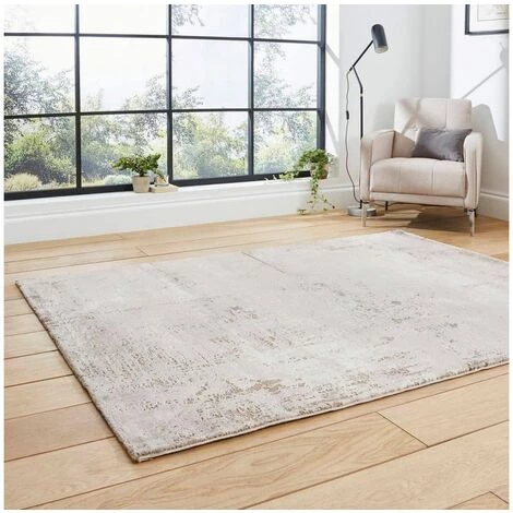 Tapis BOBOCHIC - Tapis Poil Court Rectangulaire SANA Motif Graphique 160x220 Beige - Beige 5 Tapis BOBOCHIC - Tapis Poil Court Rectangulaire SANA Motif Graphique 160x220 Beige - Beige – Image 3
