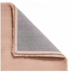 Tapis BOBOCHIC - Tapis Poils Longs ZEPHIR Uni 60x120 Rose Poudré - Rose Poudré -BOBOCHIC Soldes 2022 48791191 4