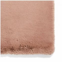 Tapis BOBOCHIC - Tapis Poils Longs ZEPHIR Uni 60x120 Rose Poudré - Rose Poudré -BOBOCHIC Soldes 2022 48791191 5