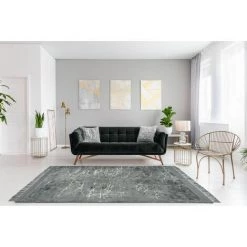 Tapis BOBOCHIC - Tapis Poil Court Rectangulaire ZARIL Motif Vintage 80x150 Gris - Gris 7 Tapis BOBOCHIC - Tapis Poil Court Rectangulaire ZARIL Motif Vintage 80x150 Gris - Gris -BOBOCHIC Soldes 2022 49449819 2