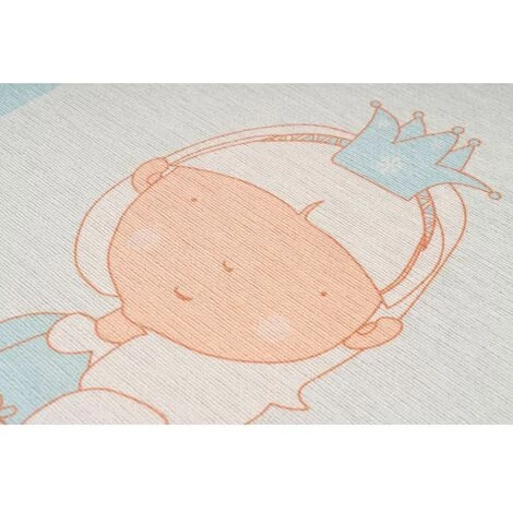 Tapis Enfant BOBOCHIC - Tapis Poil Court Rectangulaire KRISTY Motif Graphique 120x180 Menthe - Menthe 5 Tapis Enfant BOBOCHIC - Tapis Poil Court Rectangulaire KRISTY Motif Graphique 120x180 Menthe - Menthe – Image 3