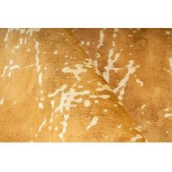 Tapis BOBOCHIC - Tapis Poil Court Rectangulaire ERAN Motif Vintage 80x150 Jaune - Jaune -BOBOCHIC Soldes 2022 49449856 3