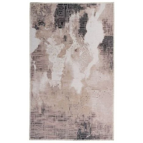 Tapis BOBOCHIC - Tapis Poil Court Rectangulaire EREA Motif Vintage 80x150 Beige - Beige 3 Tapis BOBOCHIC - Tapis Poil Court Rectangulaire EREA Motif Vintage 80x150 Beige - Beige