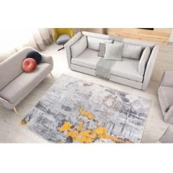 Tapis BOBOCHIC - Tapis Poil Court Rectangulaire YAURI Motif Vintage 80x150 Gris - Gris 7 Tapis BOBOCHIC - Tapis Poil Court Rectangulaire YAURI Motif Vintage 80x150 Gris - Gris -BOBOCHIC Soldes 2022 49449909 2