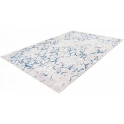 Tapis BOBOCHIC - Tapis Poil Court Rectangulaire HANAE Motif Vintage 80x150 Blanc/Bleu - Blanc/Bleu 9 Tapis BOBOCHIC - Tapis Poil Court Rectangulaire HANAE Motif Vintage 80x150 Blanc/Bleu - Blanc/Bleu -BOBOCHIC Soldes 2022 49449911 4