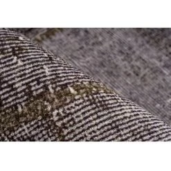 Tapis BOBOCHIC - Tapis Poil Mi-long Rectangulaire CAMEO Motif Vintage 80x150 Anthracite - Anthracite -BOBOCHIC Soldes 2022 49449928 3