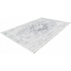 Tapis BOBOCHIC - Tapis Poil Court Rectangulaire WAFA Motif Berbère 80x150 Gris - Gris -BOBOCHIC Soldes 2022 49449945 4