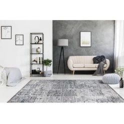 Tapis BOBOCHIC - Tapis Poil Court Rectangulaire FRIDA Motif Vintage 80x150 Gris - Gris 7 Tapis BOBOCHIC - Tapis Poil Court Rectangulaire FRIDA Motif Vintage 80x150 Gris - Gris -BOBOCHIC Soldes 2022 49449964 2