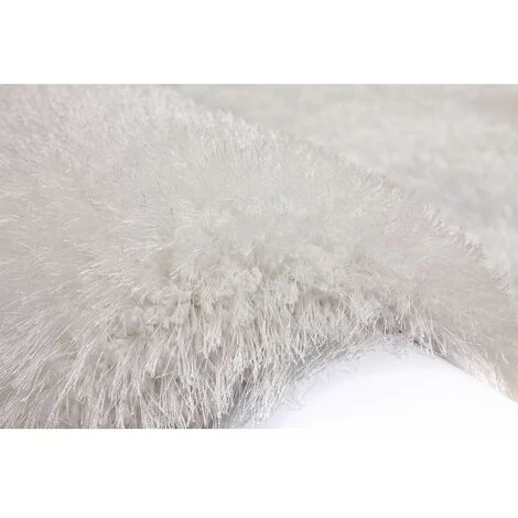Tapis BOBOCHIC - Tapis Poil Shaggy Rectangulaire DESPA Uni 120x170 Blanc - Blanc 5 Tapis BOBOCHIC - Tapis Poil Shaggy Rectangulaire DESPA Uni 120x170 Blanc - Blanc – Image 3