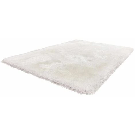 Tapis BOBOCHIC - Tapis Poil Shaggy Rectangulaire DESPA Uni 120x170 Blanc - Blanc 6 Tapis BOBOCHIC - Tapis Poil Shaggy Rectangulaire DESPA Uni 120x170 Blanc - Blanc – Image 4