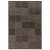 Tapis BOBOCHIC - Tapis Poil Court Rectangulaire YAKURA Motif Carreaux 80x150 Gris - Gris -BOBOCHIC Soldes 2022 49450215 1