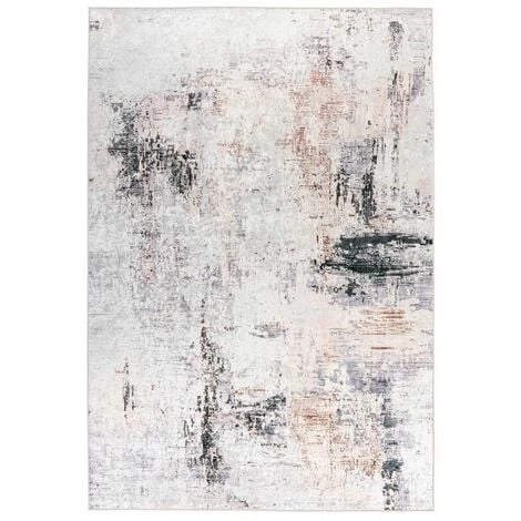 Tapis BOBOCHIC - Tapis Poil Court Rectangulaire SCREENA Motif Vintage 80x150 Beige - Beige 3 Tapis BOBOCHIC - Tapis Poil Court Rectangulaire SCREENA Motif Vintage 80x150 Beige - Beige