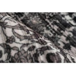 Tapis BOBOCHIC - Tapis Poil Court Rectangulaire MILANA Motif Berbère 80x150 Gris - Gris -BOBOCHIC Soldes 2022 49450263 3