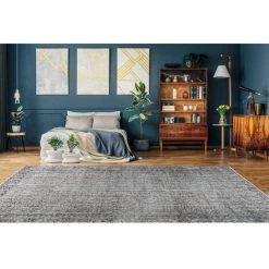 Tapis BOBOCHIC - Tapis Poil Court Rectangulaire REMI Uni 80x150 Gris - Gris -BOBOCHIC Soldes 2022 49450284 2