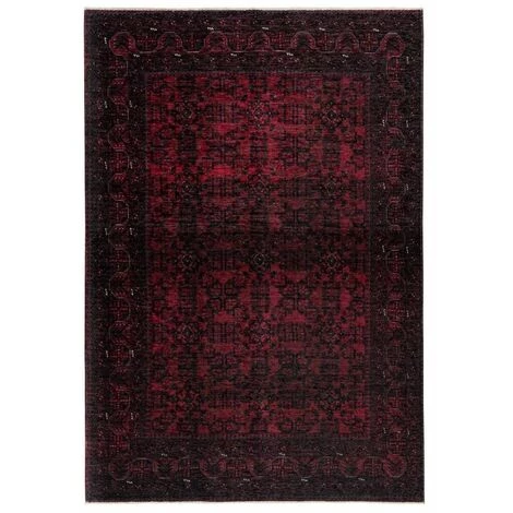 Tapis BOBOCHIC - Tapis Poil Court Rectangulaire RUBIS Motif Graphique 200x290 Rouge - Rouge 3 Tapis BOBOCHIC - Tapis Poil Court Rectangulaire RUBIS Motif Graphique 200x290 Rouge - Rouge