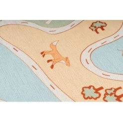 Tapis Enfant BOBOCHIC - Tapis Poil Court Rectangulaire CHANBIN Motif Graphique Multicolor 80x150 Multicolore - Multicolore -BOBOCHIC Soldes 2022 49450338 3