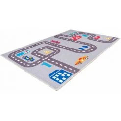 Tapis Enfant BOBOCHIC - Tapis Poil Court Rectangulaire KILOU Motif Graphique Multicolor 80x150 Multicolore - Multicolore -BOBOCHIC Soldes 2022 49450360 4