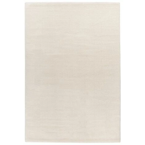 Tapis BOBOCHIC - Tapis Poil Shaggy Rectangulaire VOLTEA Uni 80x150 Ivoire - Ivoire 5 Tapis BOBOCHIC - Tapis Poil Shaggy Rectangulaire VOLTEA Uni 80x150 Ivoire - Ivoire – Image 3