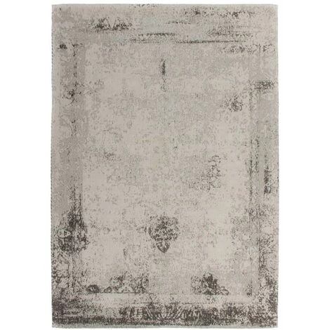 Tapis BOBOCHIC - Tapis Poil Court Rectangulaire ESALA Motif Vintage 80x150 Anthracite - Anthracite 3 Tapis BOBOCHIC - Tapis Poil Court Rectangulaire ESALA Motif Vintage 80x150 Anthracite - Anthracite