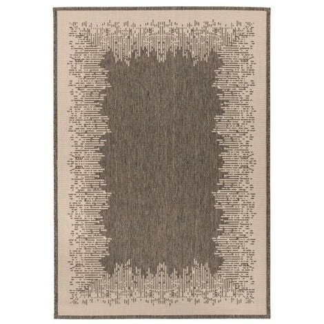 Tapis BOBOCHIC - Tapis Poil Court Rectangulaire ISTA Motif Graphique 80x150 Marron - Marron 3 Tapis BOBOCHIC - Tapis Poil Court Rectangulaire ISTA Motif Graphique 80x150 Marron - Marron