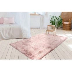 Tapis BOBOCHIC - Tapis Poil Shaggy Rectangulaire POLINE Uni 80x150 Rose Poudré - Rose Poudré 7 Tapis BOBOCHIC - Tapis Poil Shaggy Rectangulaire POLINE Uni 80x150 Rose Poudré - Rose Poudré -BOBOCHIC Soldes 2022 49450450 2