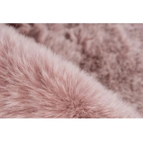 Tapis BOBOCHIC - Tapis Poil Shaggy Rectangulaire POLINE Uni 80x150 Rose Poudré - Rose Poudré 5 Tapis BOBOCHIC - Tapis Poil Shaggy Rectangulaire POLINE Uni 80x150 Rose Poudré - Rose Poudré – Image 3