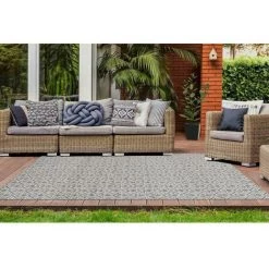 Tapis BOBOCHIC - Tapis Poil Court Rectangulaire KULTUR Motif Graphique 80x150 Gris - Gris -BOBOCHIC Soldes 2022 49450459 2