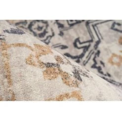 Tapis BOBOCHIC - Tapis Poil Mi-long Rectangulaire ZELI Motif Vintage 80x150 Beige - Beige -BOBOCHIC Soldes 2022 49450586 3