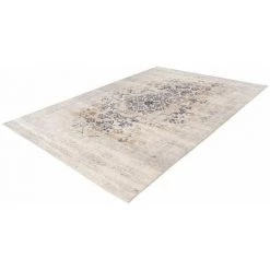 Tapis BOBOCHIC - Tapis Poil Mi-long Rectangulaire ZELI Motif Vintage 80x150 Beige - Beige -BOBOCHIC Soldes 2022 49450586 4