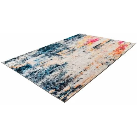 Tapis BOBOCHIC - Tapis Poil Court Rectangulaire SARILA Motif Graphique Multicolor 160x230 Multicolore - Multicolore 6 Tapis BOBOCHIC - Tapis Poil Court Rectangulaire SARILA Motif Graphique Multicolor 160x230 Multicolore - Multicolore – Image 4