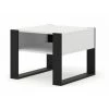 Tables Basses BOBOCHIC - Table Basse Carré MONDI Blanc Et Noir - Blanc Et Noir -BOBOCHIC Soldes 2022 49918817 1