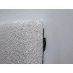 Lit BOBOCHIC - Lit 180 X 200 LOVELY Avec Lattes Massives Et Tissu Bouclette 180x200 - Blanc -BOBOCHIC Soldes 2022 50460836 4