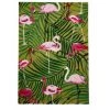 Tapis BOBOCHIC - Tapis Poils Courts TROPIQUE Motif Flamants Roses 80x150 Rose - Rose -BOBOCHIC Soldes 2022 50681726 1
