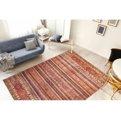 Tapis BOBOCHIC - Tapis Poil Court Rectangulaire TRAO Motif Rayures Multicolor 150x230 Multicolore - Multicolore -BOBOCHIC Soldes 2022 50953022 2