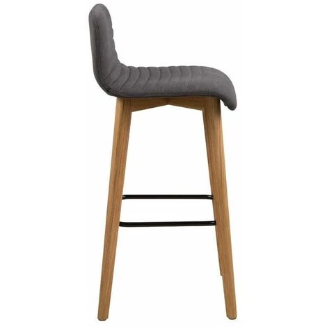 Tabouret De Bar BOBOCHIC - Tabouret De Bar 75 Cm ARUBA Gris Anthracite - Anthracite 6 Tabouret De Bar BOBOCHIC - Tabouret De Bar 75 Cm ARUBA Gris Anthracite - Anthracite â Image 4