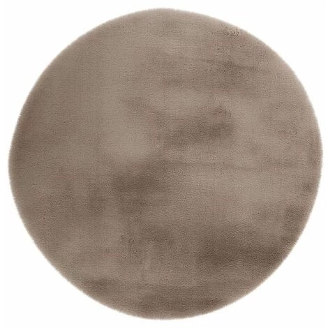 Tapis BOBOCHIC - Tapis Poil Shaggy Rond LINO Uni 120 Taupe - Taupe 3 Tapis BOBOCHIC - Tapis Poil Shaggy Rond LINO Uni 120 Taupe - Taupe