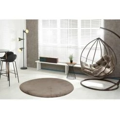 Tapis BOBOCHIC - Tapis Poil Shaggy Rond LINO Uni 120 Taupe - Taupe 7 Tapis BOBOCHIC - Tapis Poil Shaggy Rond LINO Uni 120 Taupe - Taupe -BOBOCHIC Soldes 2022 51239603 2