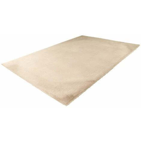 Tapis BOBOCHIC - Tapis Poil Shaggy Rectangulaire LINO Uni 80x150 Ivoire - Ivoire 6 Tapis BOBOCHIC - Tapis Poil Shaggy Rectangulaire LINO Uni 80x150 Ivoire - Ivoire – Image 4