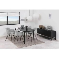 Meubles TV BOBOCHIC - Meuble TV 160 Cm AUBIN Noir - Noir 8 Meubles TV BOBOCHIC - Meuble TV 160 Cm AUBIN Noir - Noir -BOBOCHIC Soldes 2022 52520380 2