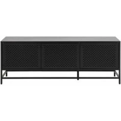 Meubles TV BOBOCHIC - Meuble TV 160 Cm AUBIN Noir - Noir 11 Meubles TV BOBOCHIC - Meuble TV 160 Cm AUBIN Noir - Noir -BOBOCHIC Soldes 2022 52520380 5