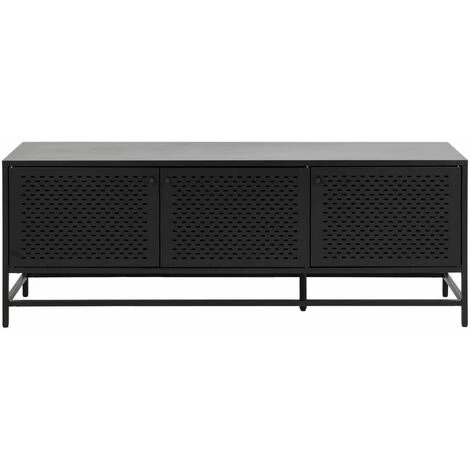 Meubles TV BOBOCHIC - Meuble TV 160 Cm AUBIN Noir - Noir 7 Meubles TV BOBOCHIC - Meuble TV 160 Cm AUBIN Noir - Noir – Image 5