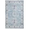 Tapis BOBOCHIC - Tapis Tissé HERMA Motif Orientale 60x225 Bleu - Bleu