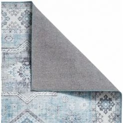 Tapis BOBOCHIC - Tapis Tissé HERMA Motif Orientale 60x225 Bleu - Bleu 9 Tapis BOBOCHIC - Tapis Tissé HERMA Motif Orientale 60x225 Bleu - Bleu -BOBOCHIC Soldes 2022 52962066 3