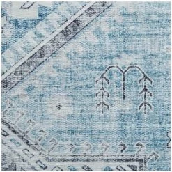 Tapis BOBOCHIC - Tapis Tissé HERMA Motif Orientale 60x225 Bleu - Bleu 11 Tapis BOBOCHIC - Tapis Tissé HERMA Motif Orientale 60x225 Bleu - Bleu -BOBOCHIC Soldes 2022 52962066 5