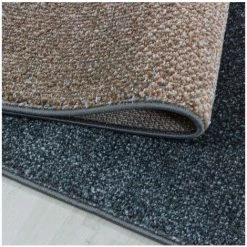 Tapis BOBOCHIC - Tapis Poils Courts ERWAN Motif Graphique 80x250 Bleu - Bleu -BOBOCHIC Soldes 2022 53096933 4