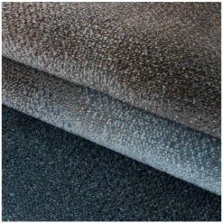 Tapis BOBOCHIC - Tapis Poils Courts ERWAN Motif Graphique 80x250 Bleu - Bleu -BOBOCHIC Soldes 2022 53096933 5