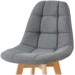 Tabouret De Bar BOBOCHIC - Lot De 4 Tabourets De Bar H 105cm MARIUS Gris - Gris -BOBOCHIC Soldes 2022 53278434 4