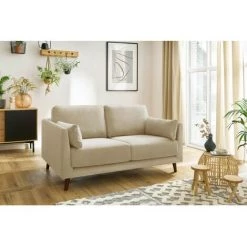 Canapé Droit Fixe BOBOCHIC - Canapé Droit Fixe 2 Places MONTMARTRE Beige - Beige 9 Canapé Droit Fixe BOBOCHIC - Canapé Droit Fixe 2 Places MONTMARTRE Beige - Beige -BOBOCHIC Soldes 2022 53528572 3